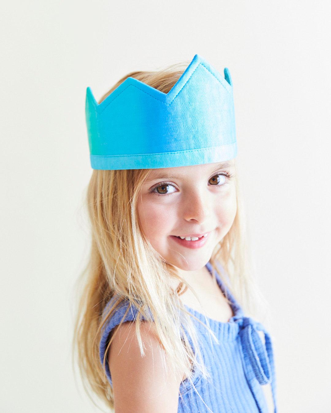 100% Silk Sea Crown for Birthdays and Dress Up - Why and Whale
