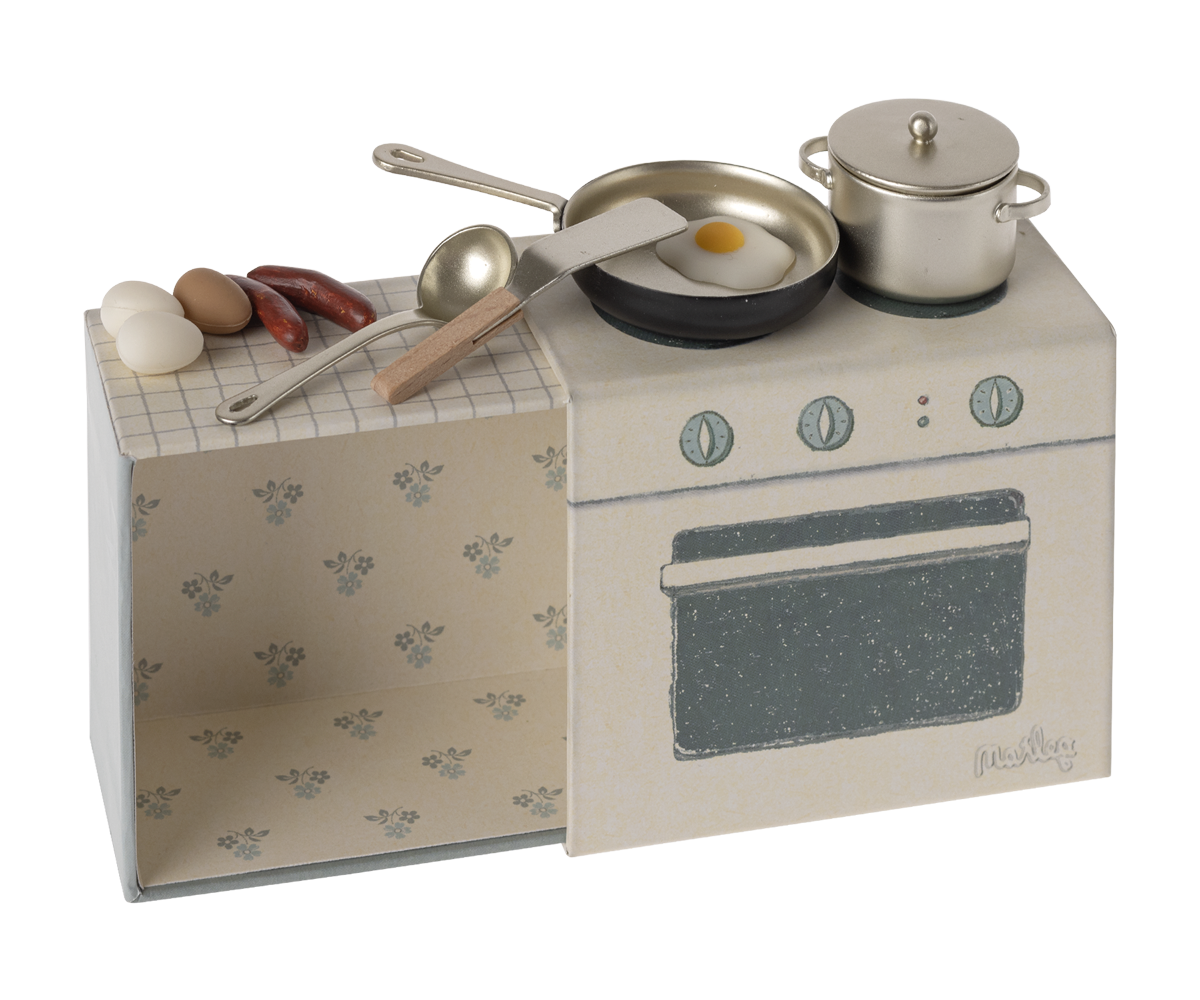 Maileg - Cooking set, Mouse SS24