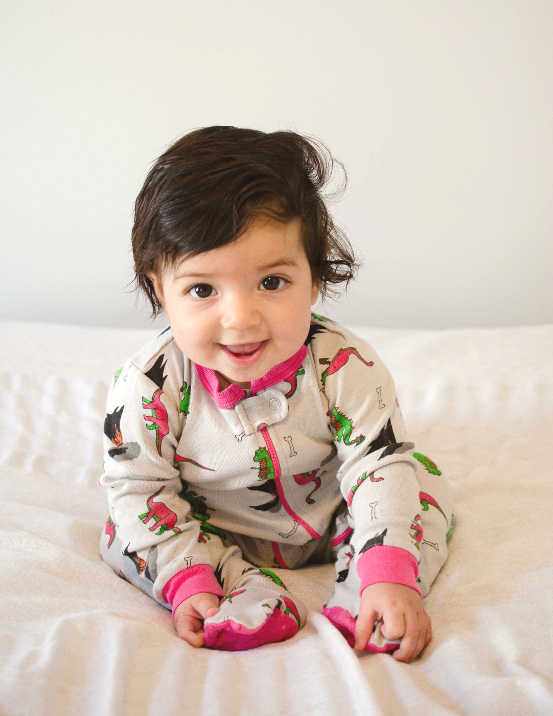 Baby Footed Dinosaur Pajamas