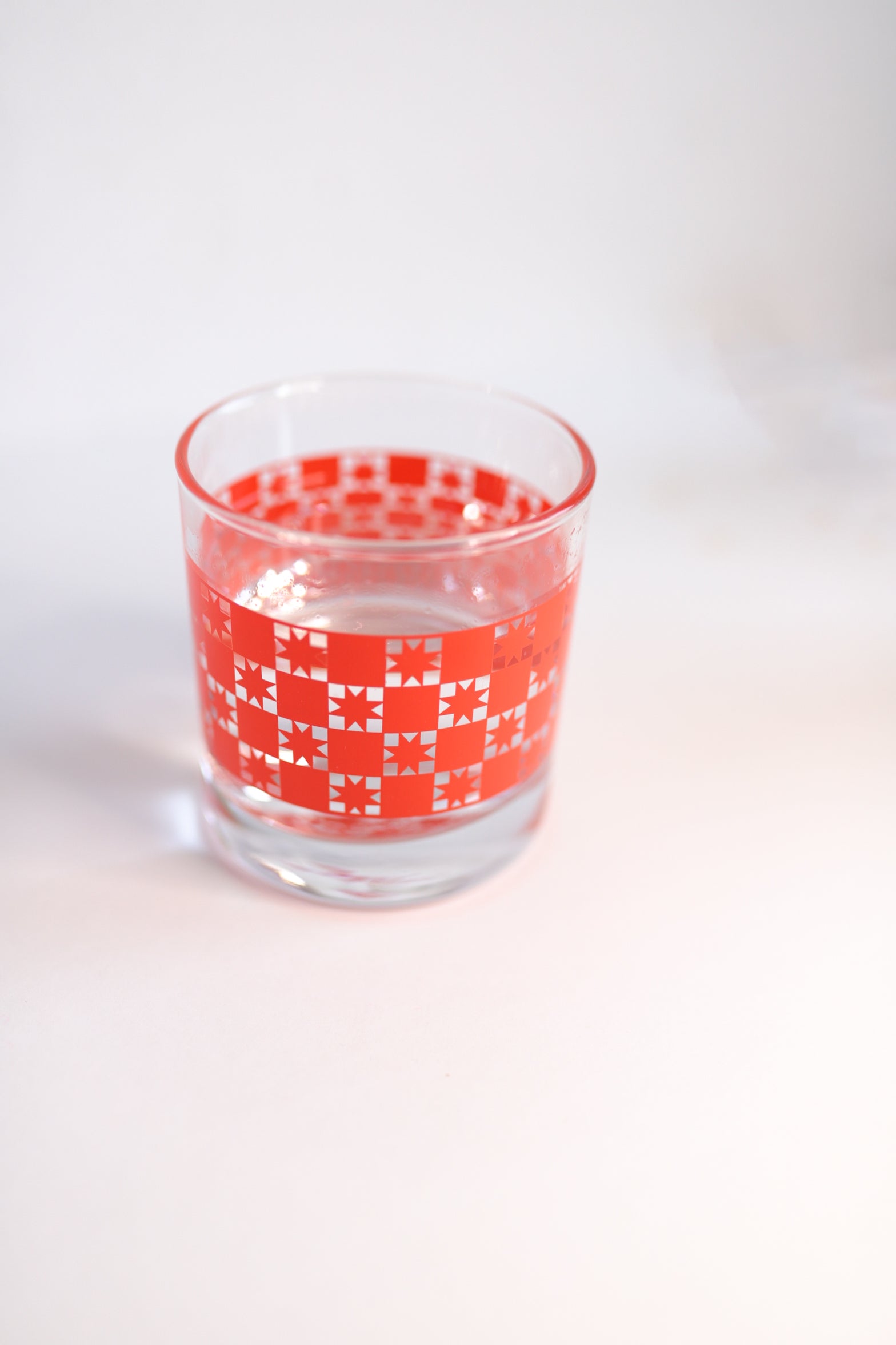 Checkered Burst Cocktail Glass | Special Release