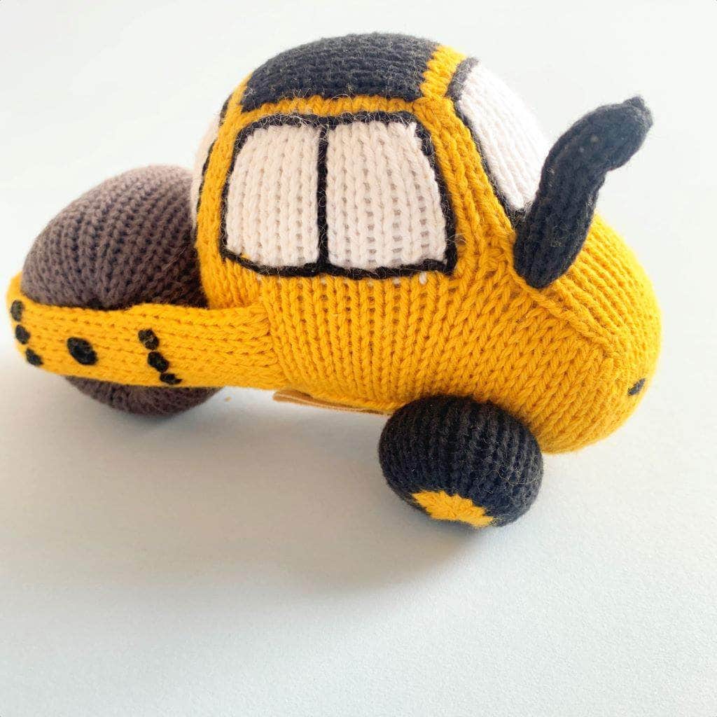 Organic Baby Gift Set - Newborn Rattle Toys | Car, Plane & Truck