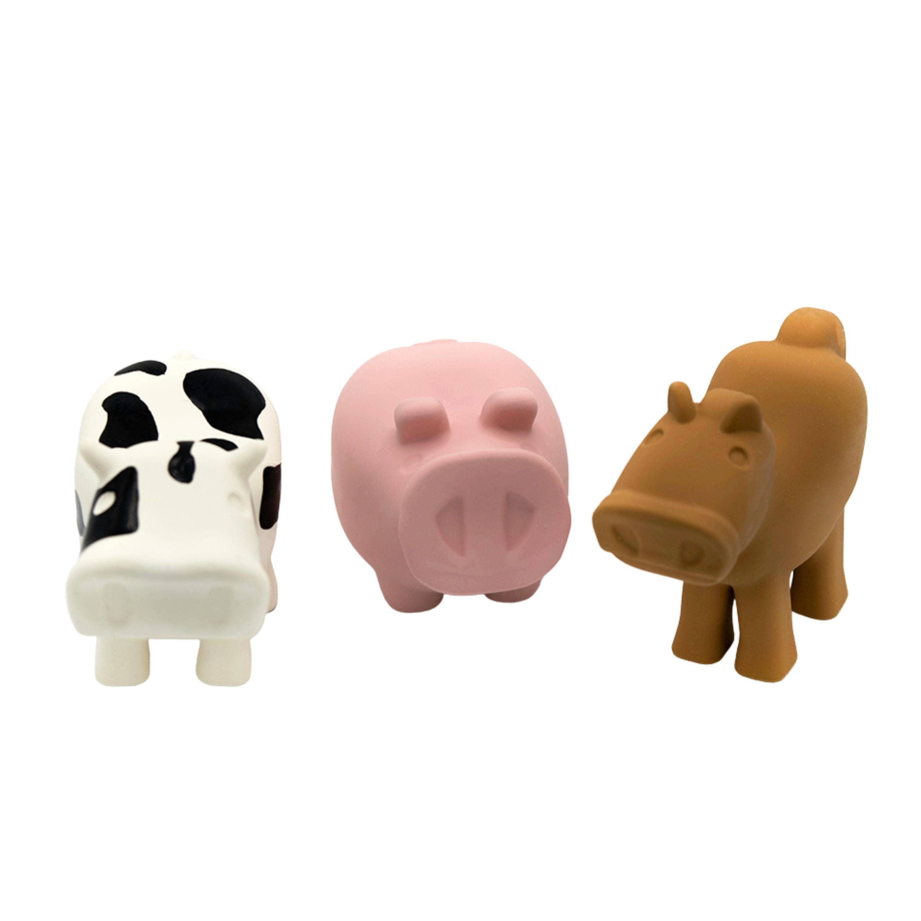 Barnyard Bath Pals - Farm Themed Set of 3 - Why and Whale