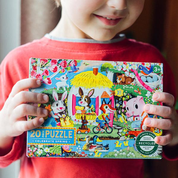 Celebrate Spring 20 Piece Puzzle - Why and Whale