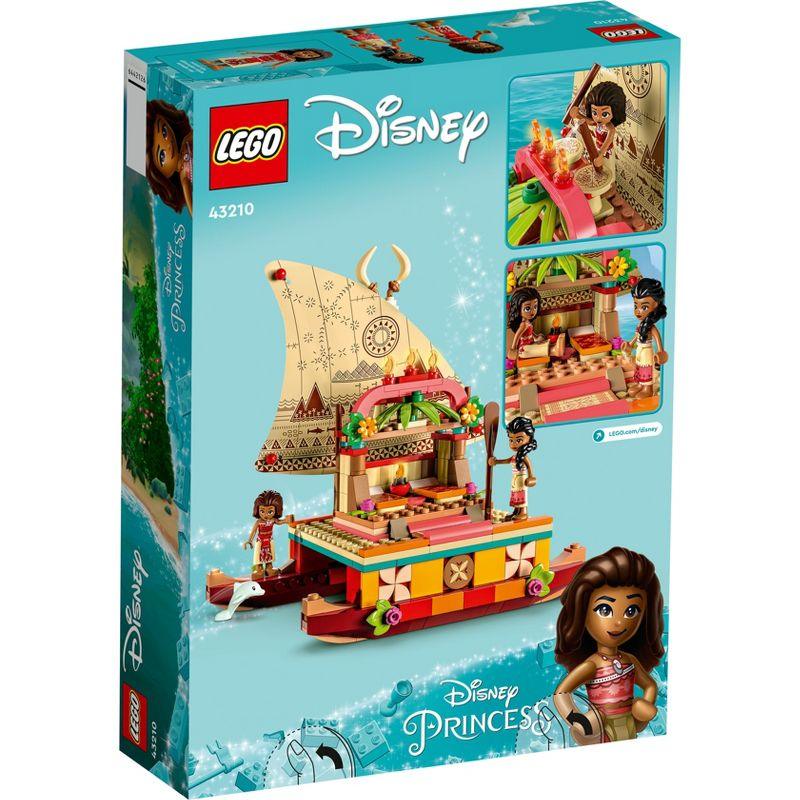 Disney Moana Wayfinding Boat Building Toy Set - Why and Whale