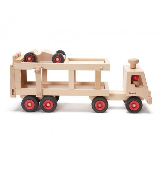 Fagus - Wooden Car Transporter - Why and Whale