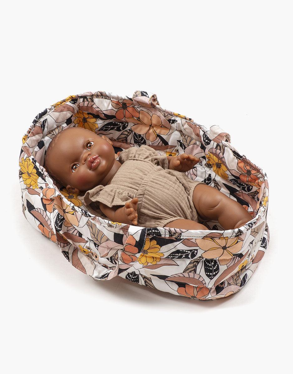 GORDIS 13in Soft Doll Bassinet - Minikane - Why and Whale