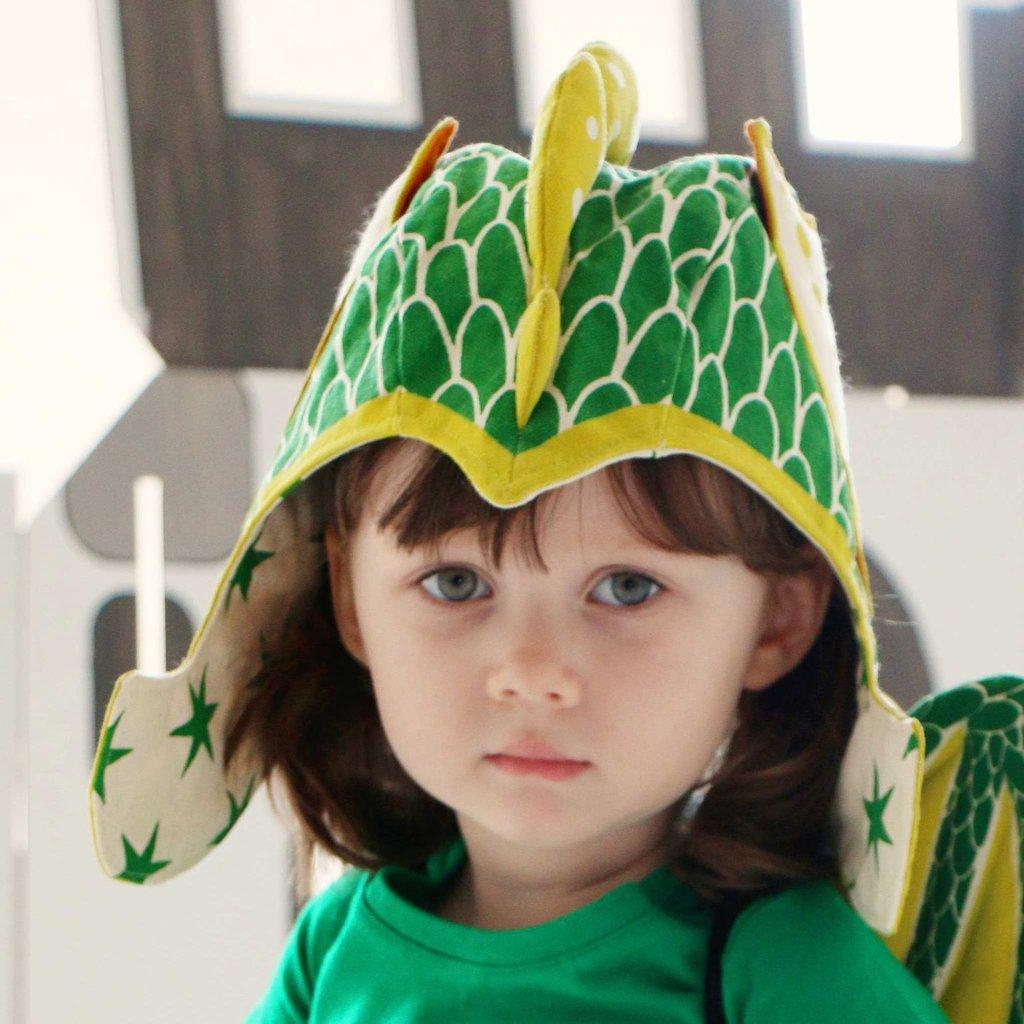 Green Dragon Hat - Why and Whale
