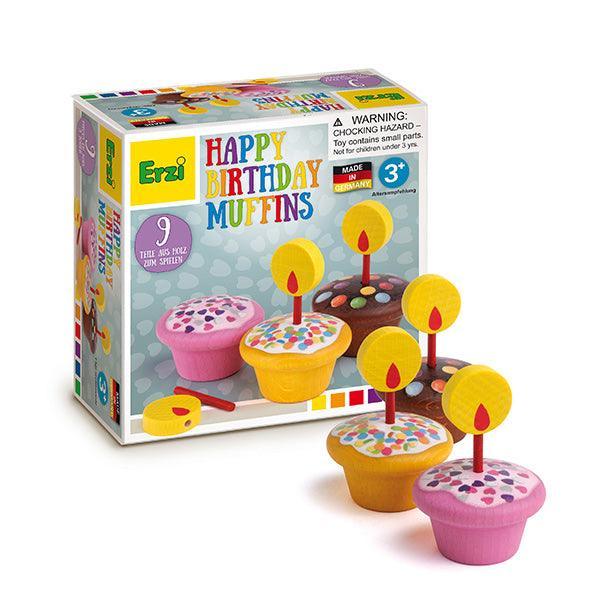 Happy Birthday Muffins Play Food - Erzi - Why and Whale