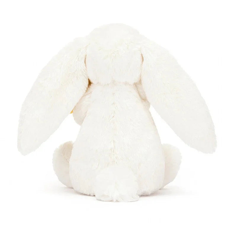 Bashful Bunny - White with Daffodil - Little 7"