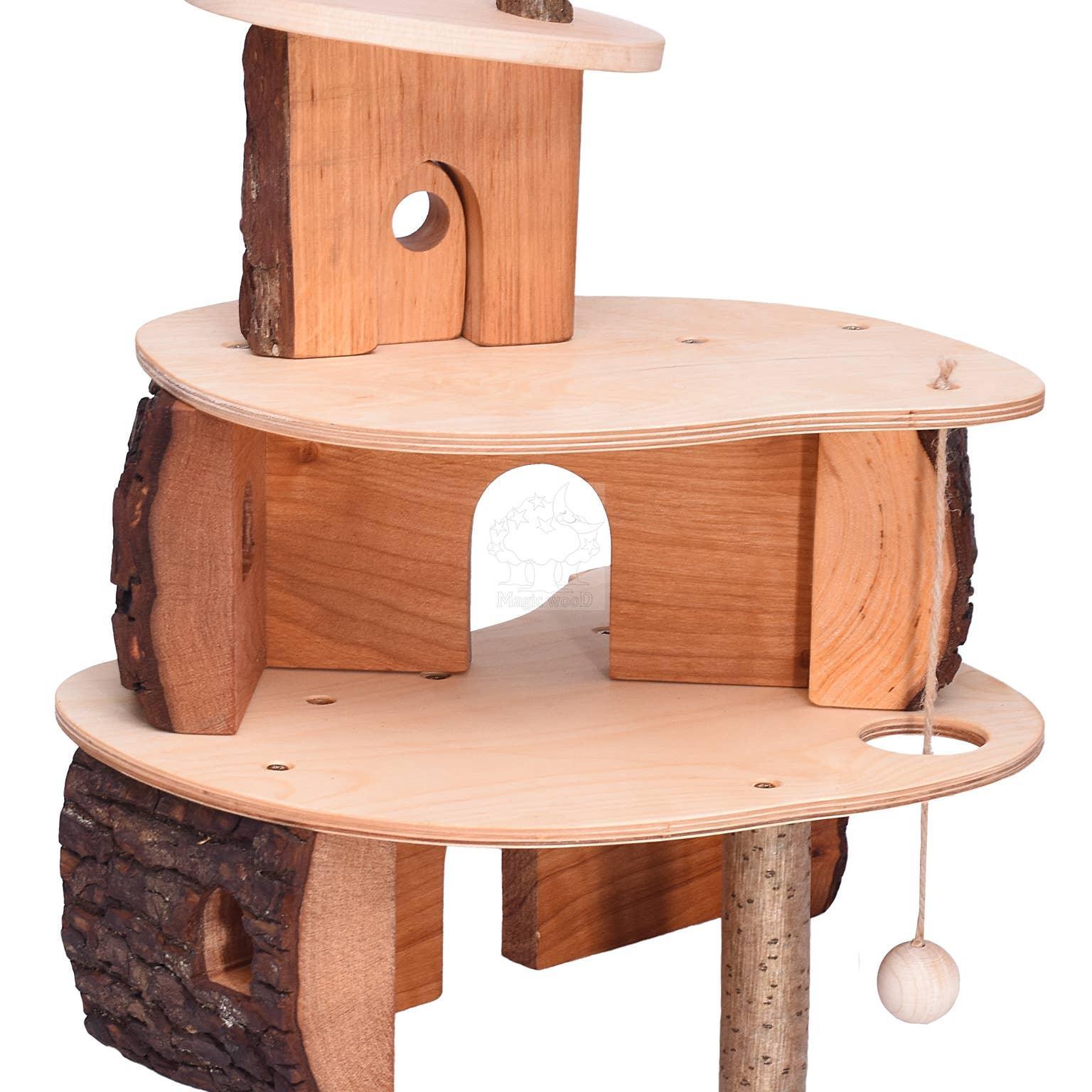 Magic Wood - Small Trunk Treehouse - Why and Whale