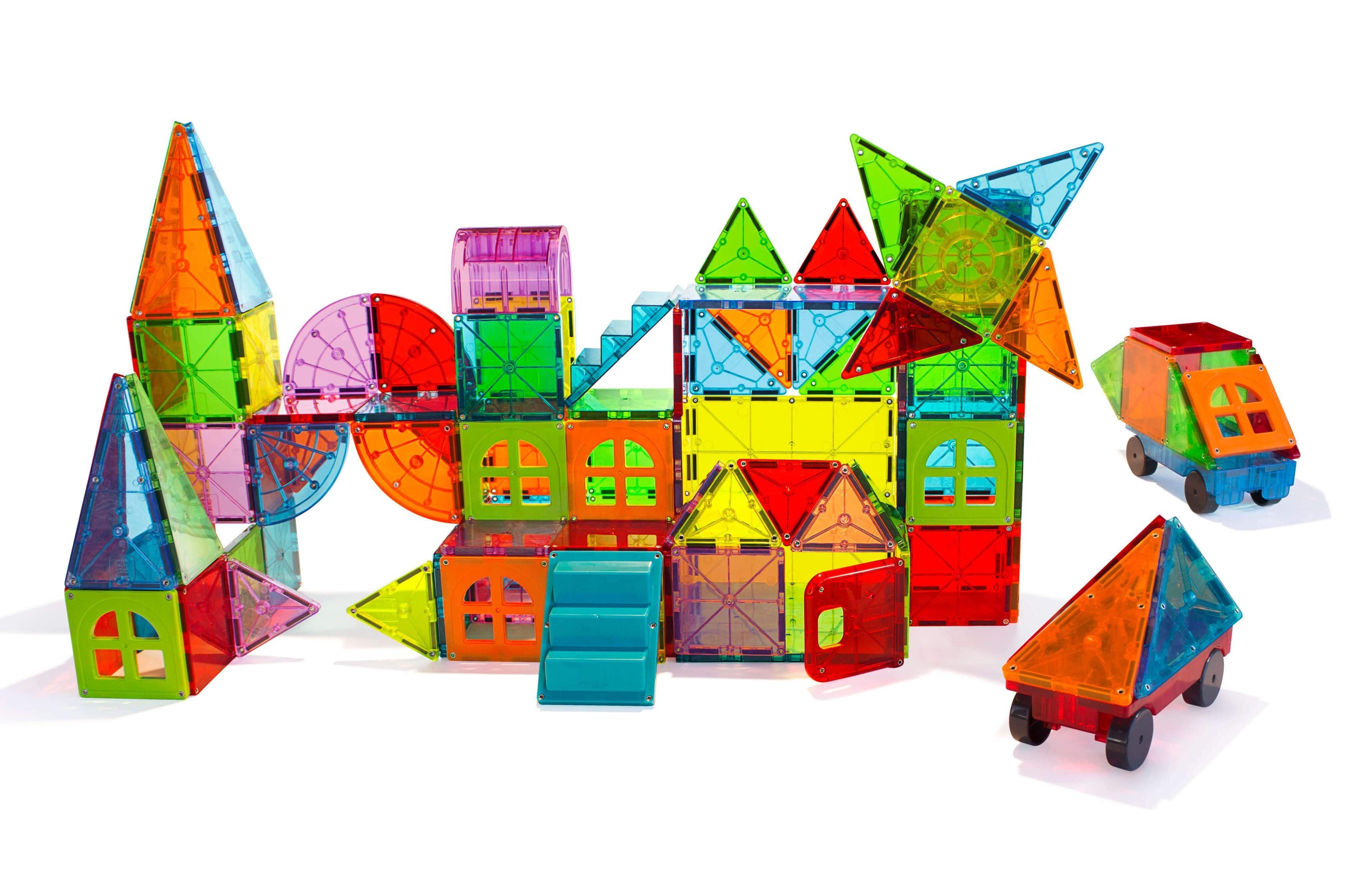 Magna-Tiles® Metropolis 110-Piece Set - Why and Whale