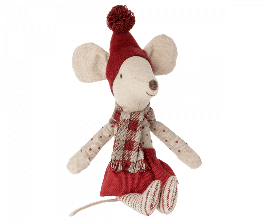Maileg Christmas Mouse, Sister – Why Whale