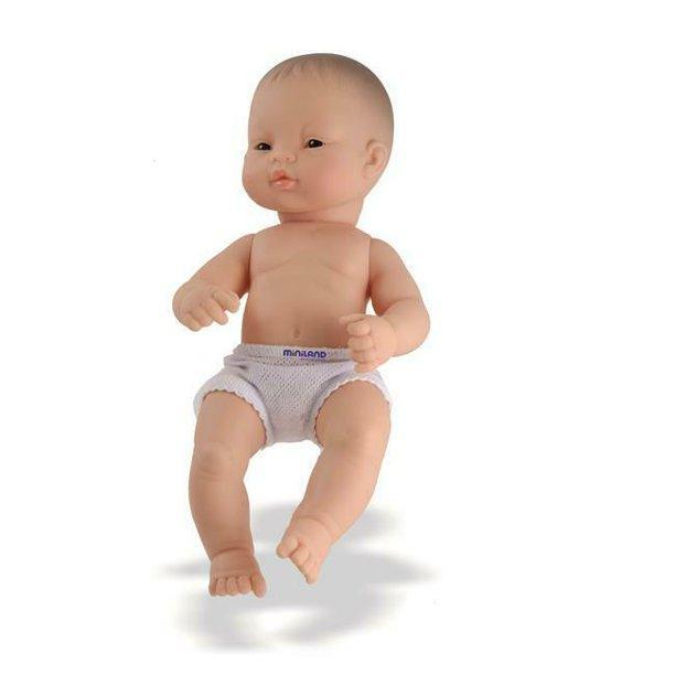 Newborn Doll, Asian Girl, 12in - Why and Whale