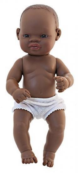 Newborn Doll, Black Girl, 12.6in - Why and Whale