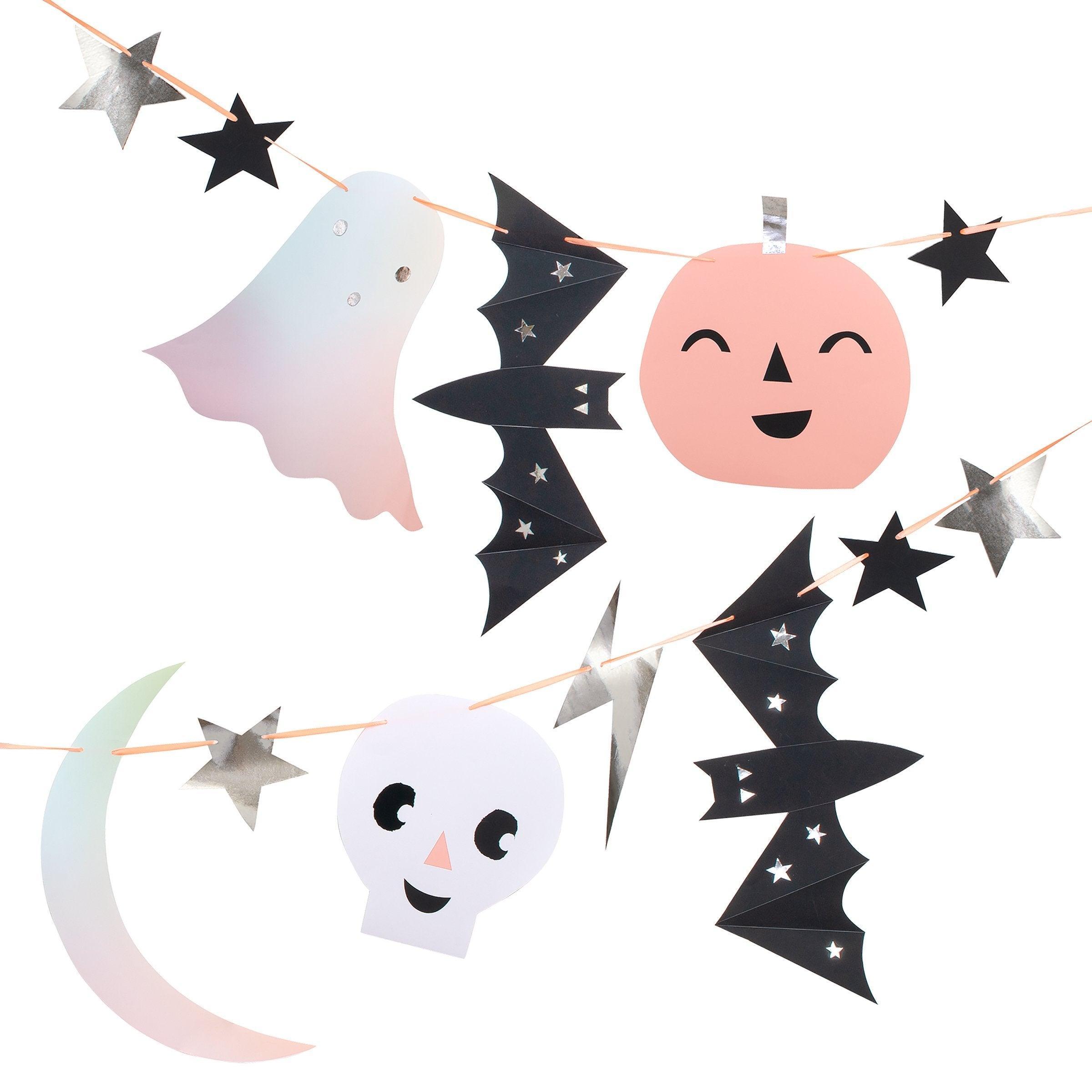 Pastel Halloween Garland - Why and Whale