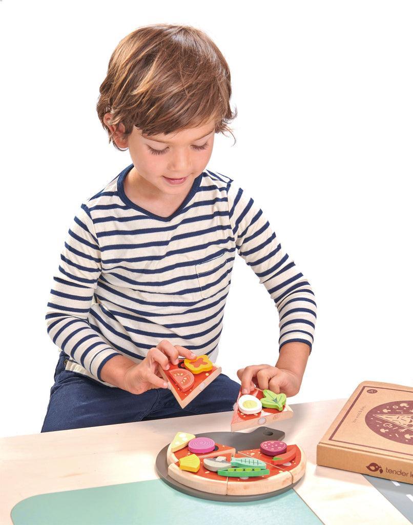 Pizza Party Pretend Food - Tender Leaf Toys - Why and Whale