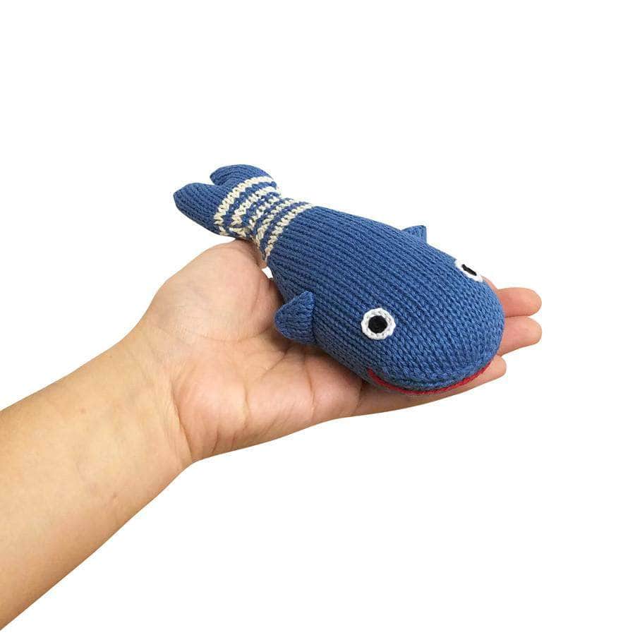 Organic Whale Baby Toys & Whale Rattles