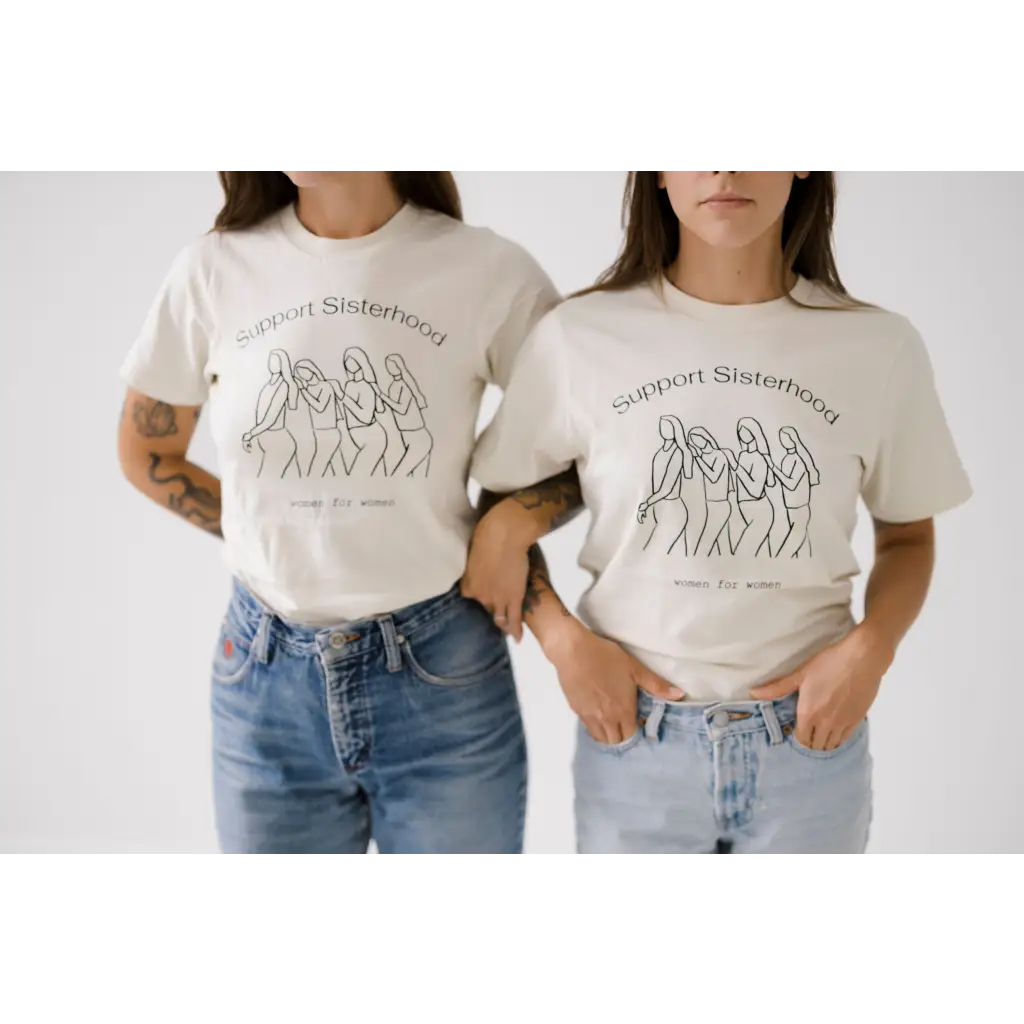 Support Sisterhood Relaxed Tee Shirt