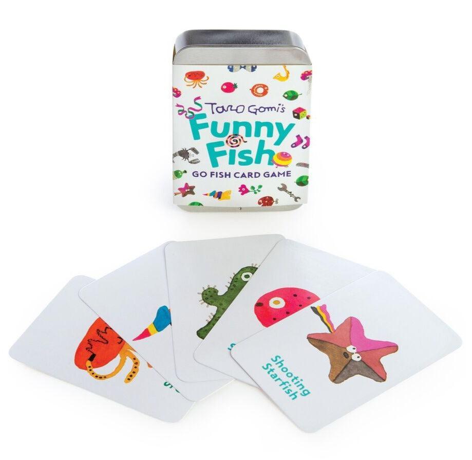 Taro Gomi Funny Fish: Go Fish Card Game - Why and Whale