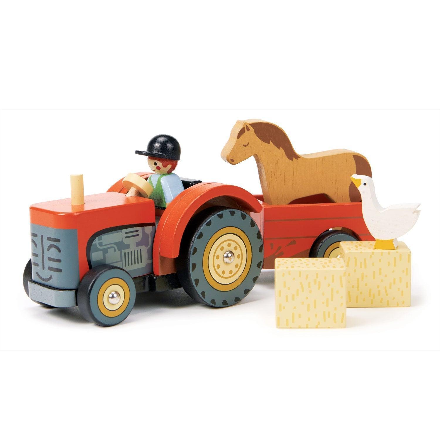 Tender Leaf Farmyard Tractor - Why and Whale