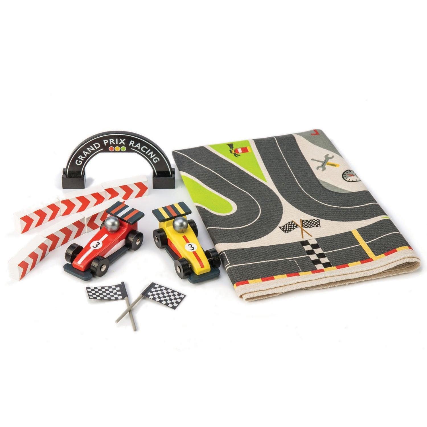 Tender Leaf Formula One Racing Play Mat - Why and Whale