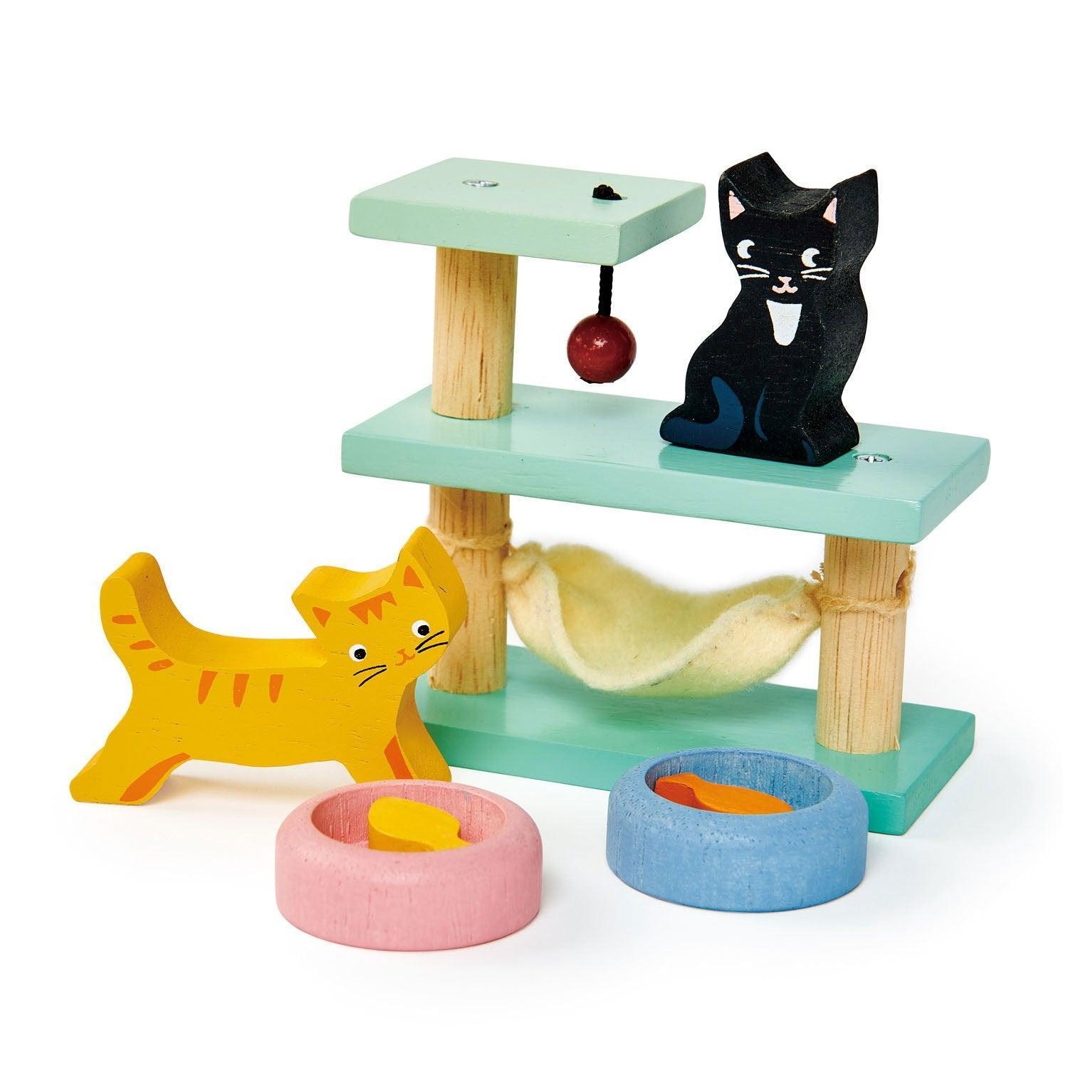 Tender Leaf Toys Pet Cats Set - Why and Whale