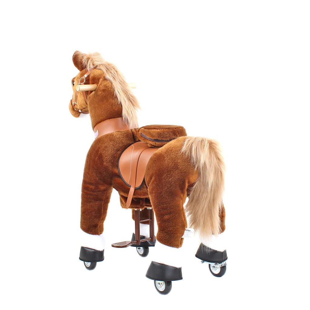 Model U Ride-On Pony Toy Age 4-8 Brown