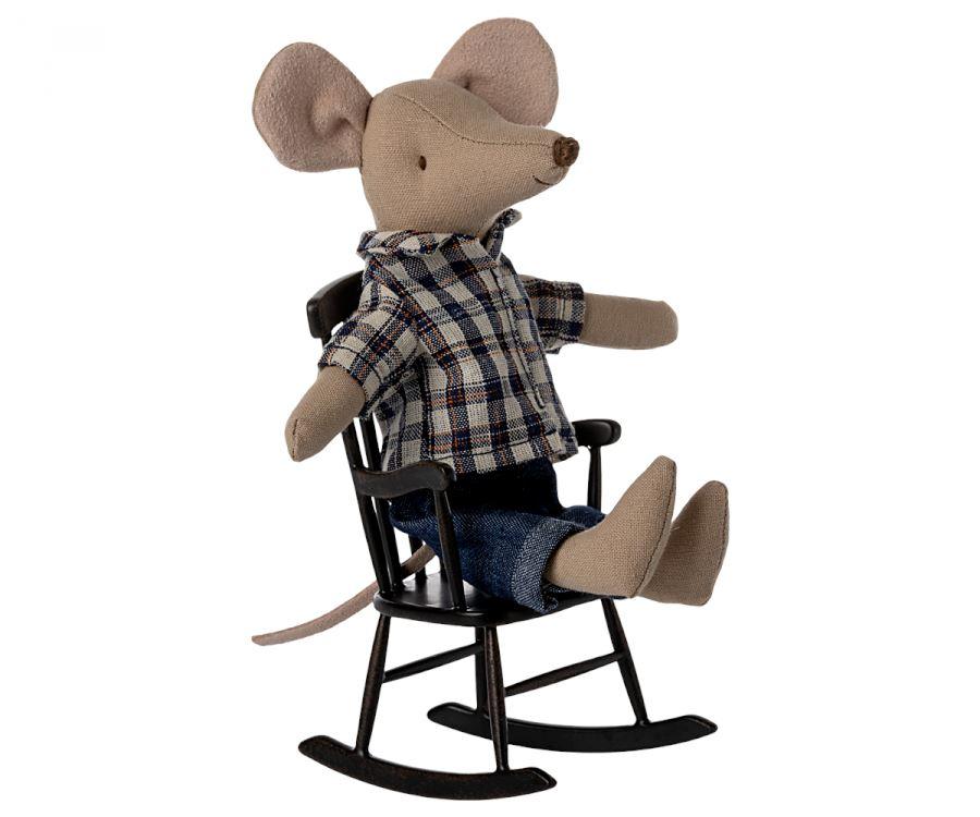 Presale Rocking chair, Mouse | Anthracite - Why and Whale