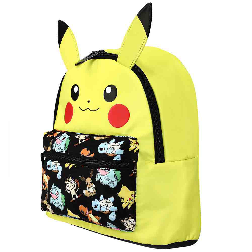 Pokemon Pikachu Mini Backpack with 3D Ears