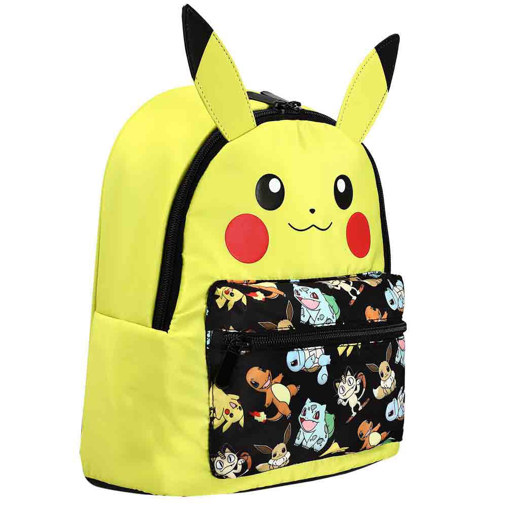 Pokemon Pikachu Mini Backpack with 3D Ears