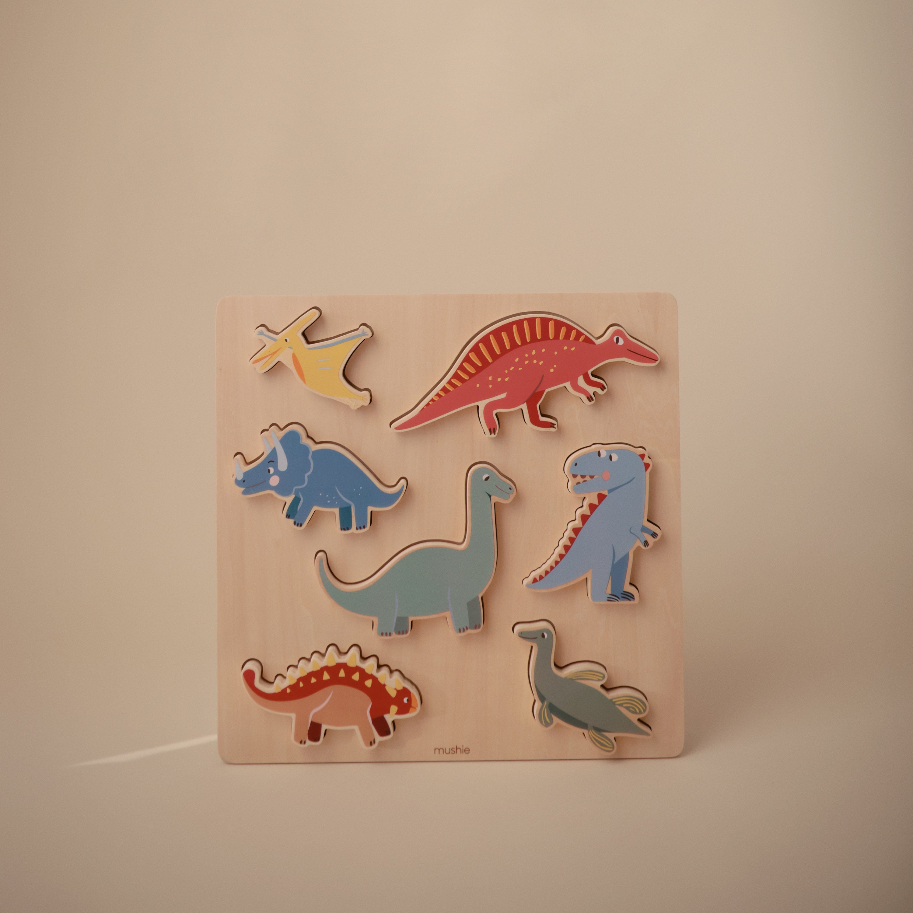 Wooden Dino Puzzle