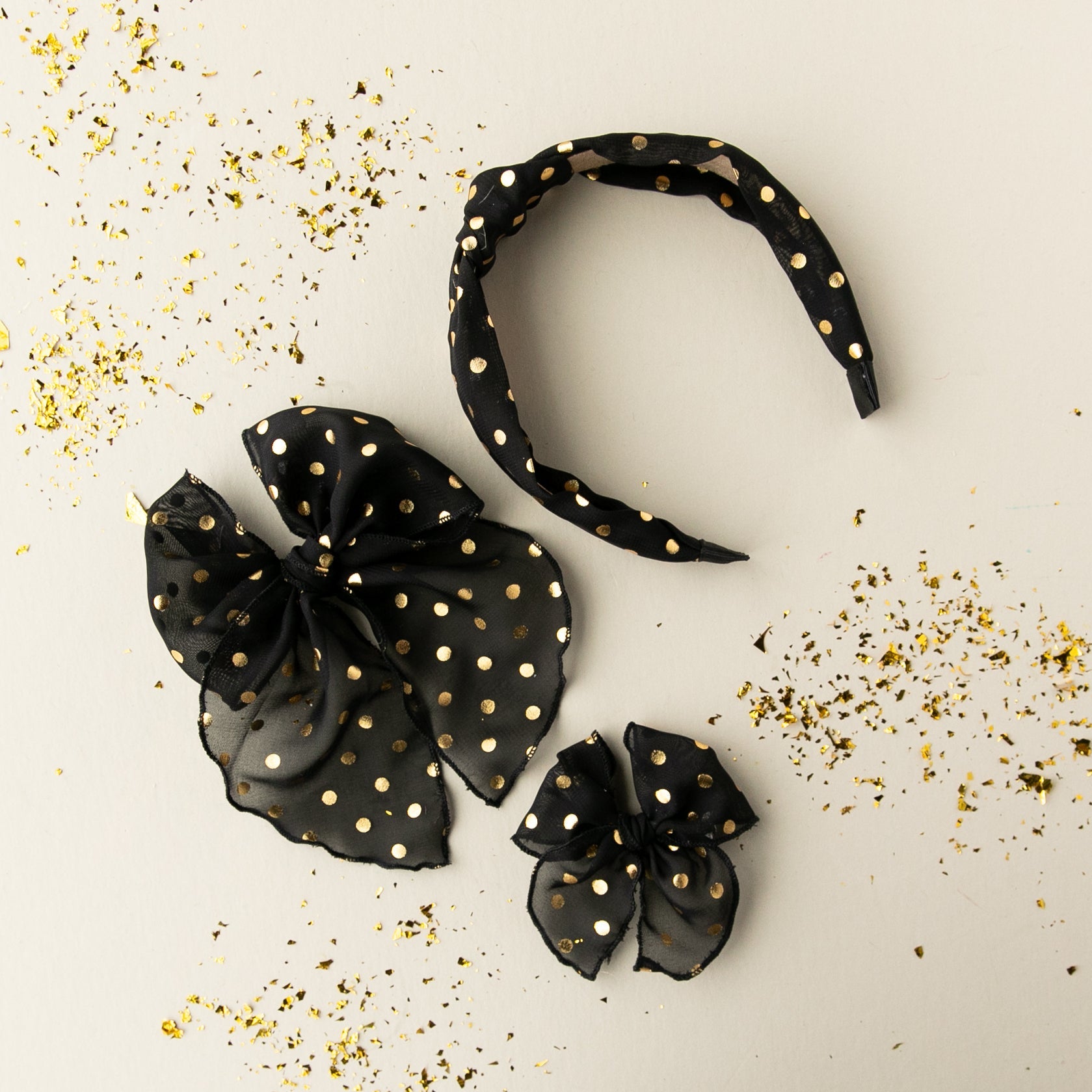 Confetti | Petite Party Bow