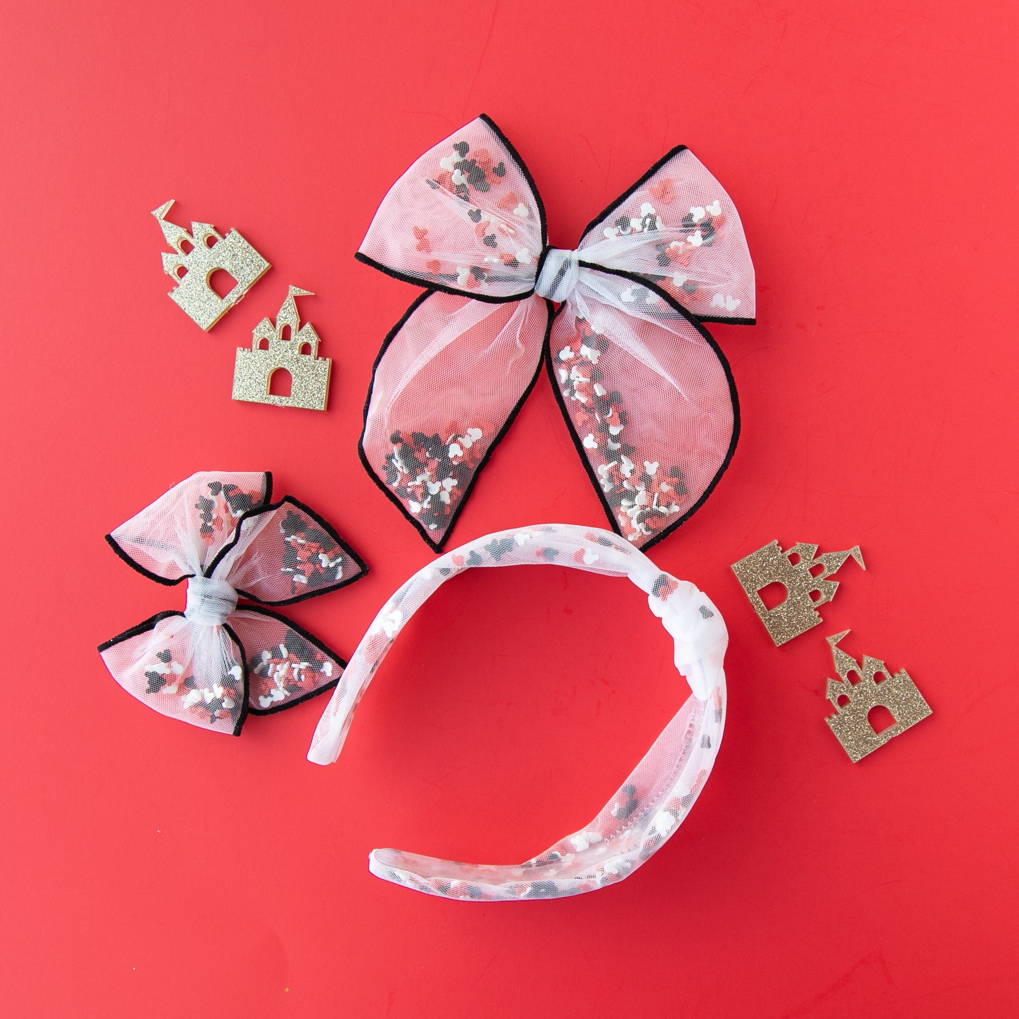 Cast Member | Pigtail Set - Petite Party Bow