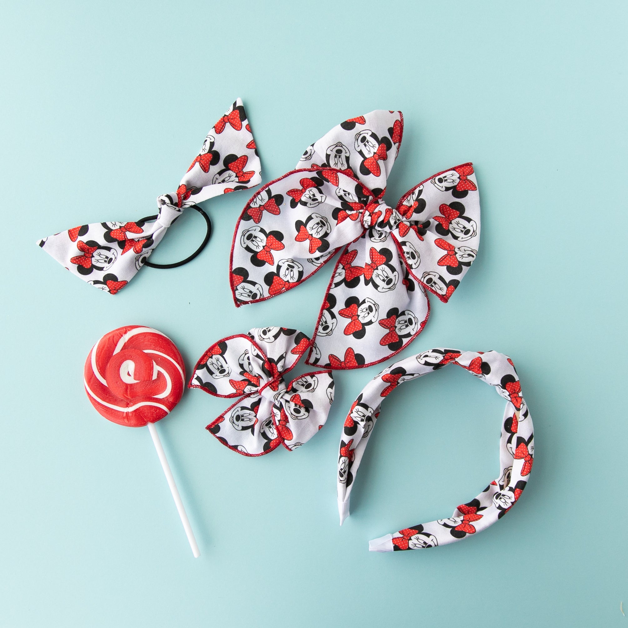 Minnie | Pigtail Set - Petite Party Bow