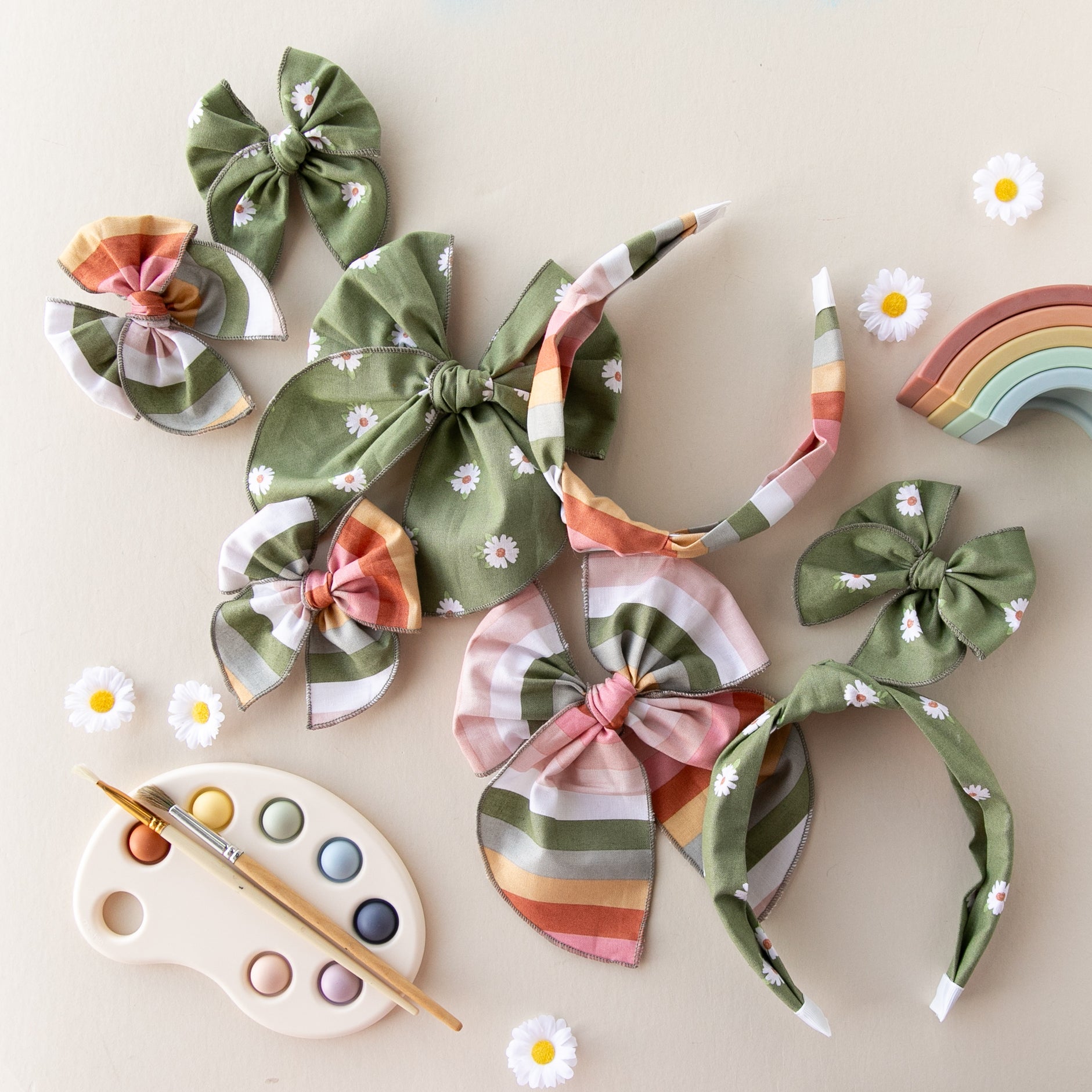 Paint The Rainbow | Petite Party Bow