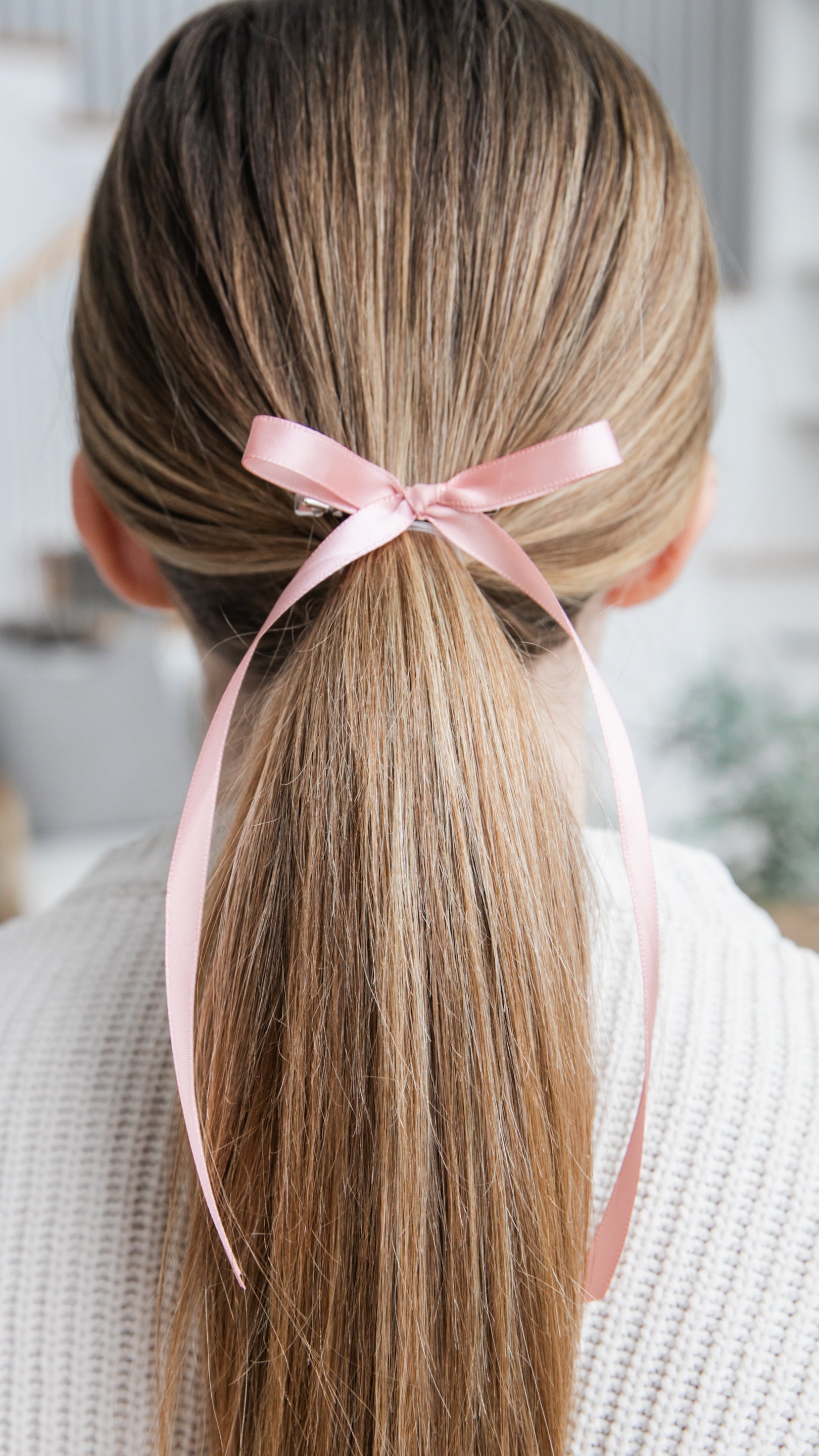 Dusty Rose | Statement Ribbon Bow