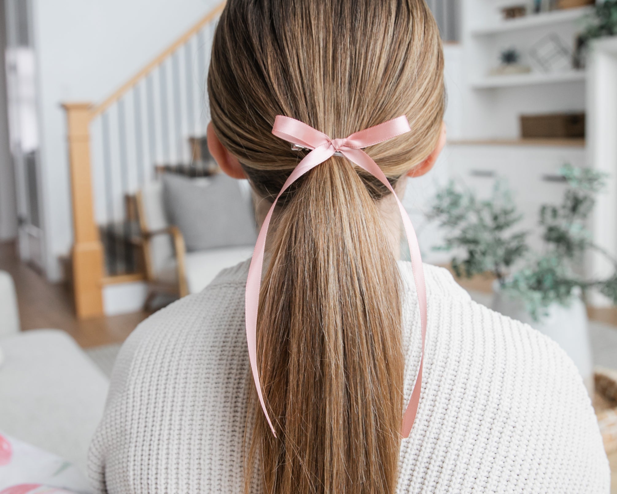 Dusty Rose | Statement Ribbon Bow