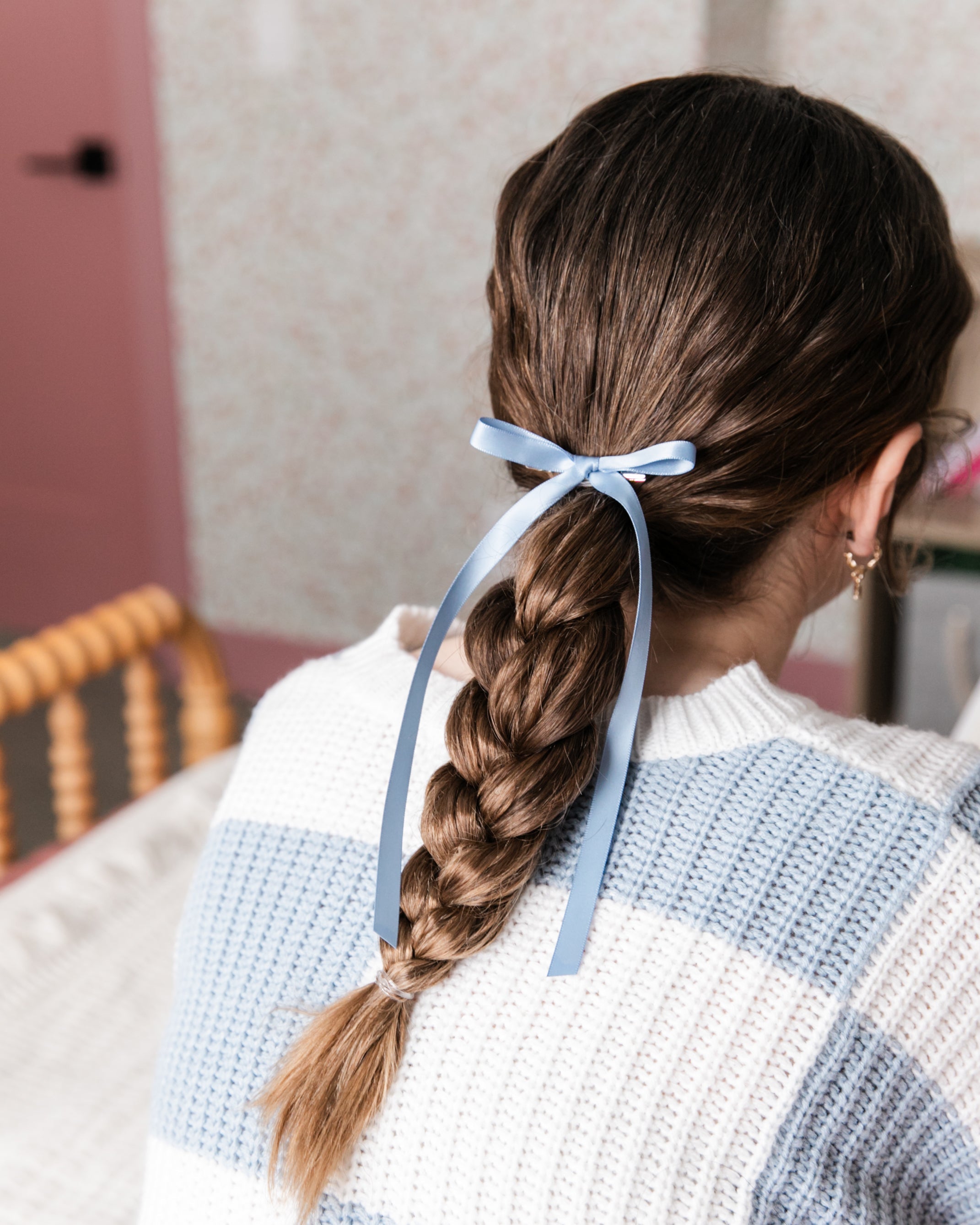 Cornflower | Statement Ribbon Bow