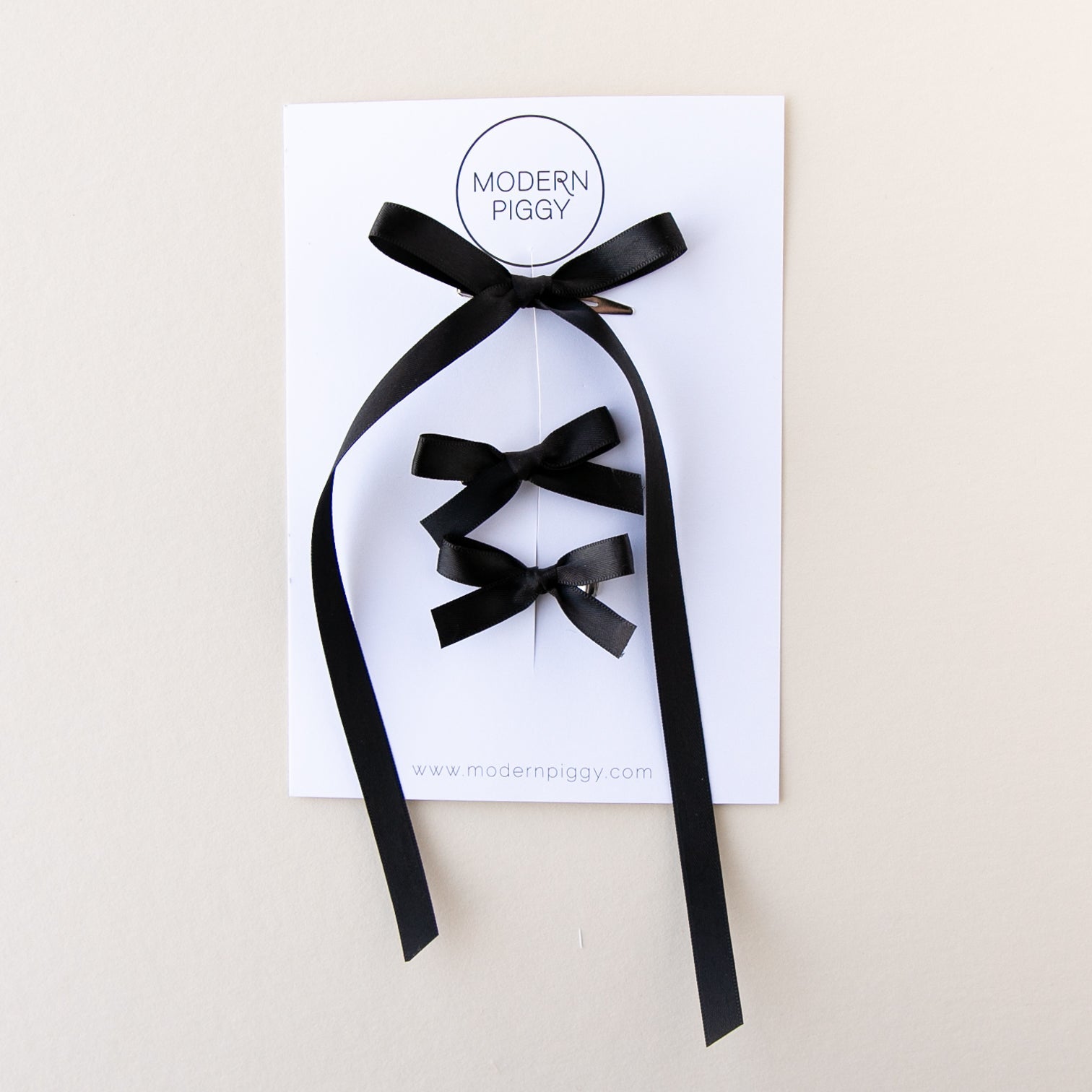 Black | Ribbon Bow Pack