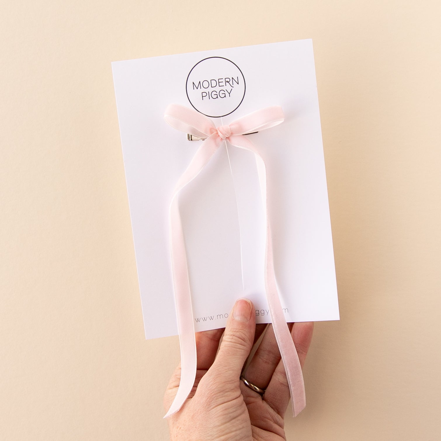 Baby Pink | Statement Ribbon Bow