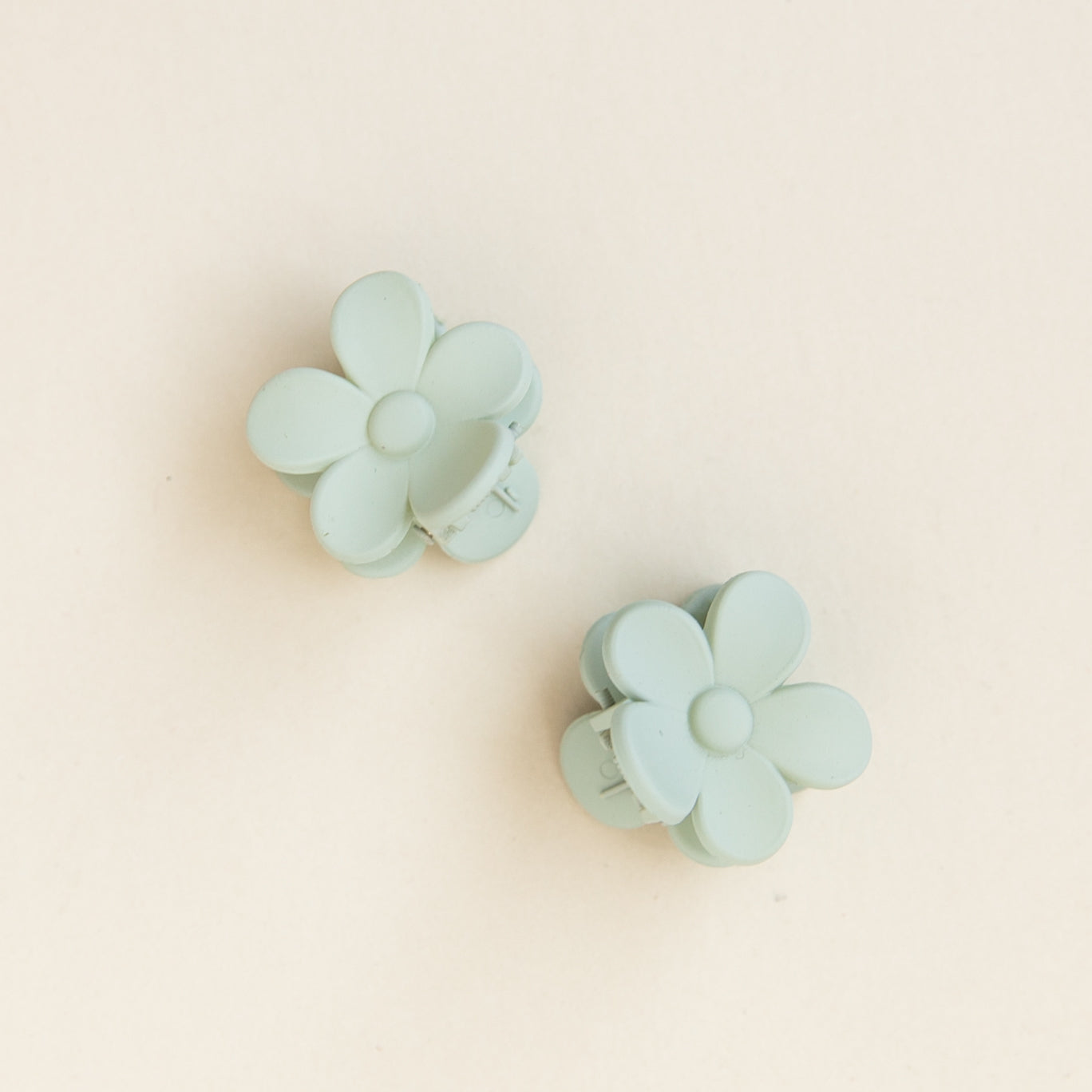 Pistachio | Mini Bloom Claw Clip Set