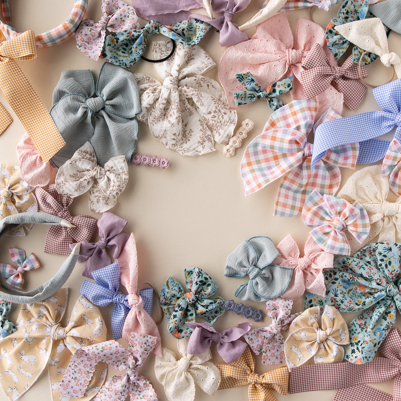 Misty Blue | Party Bow