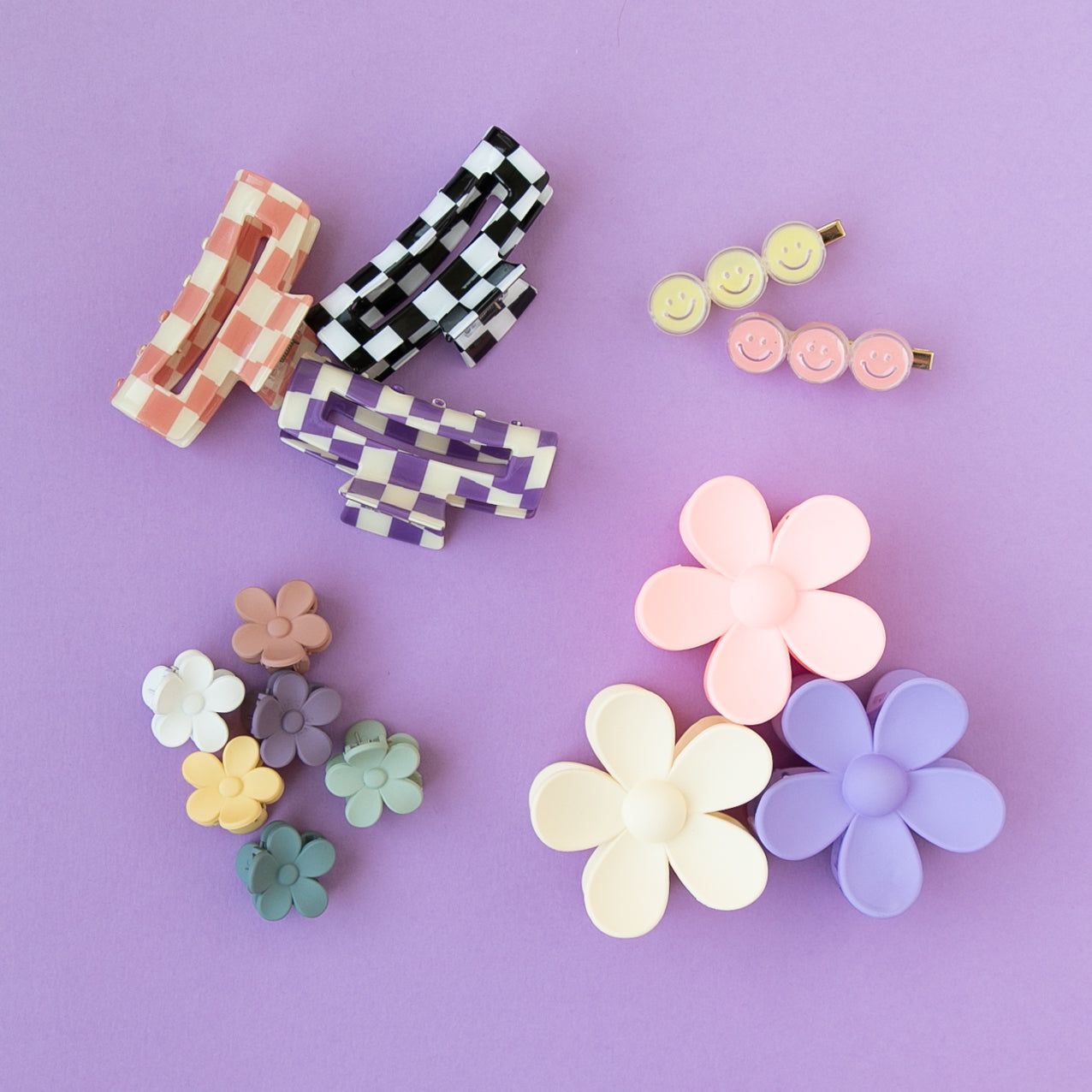 Cornflower | Mini Bloom Claw Clip Set