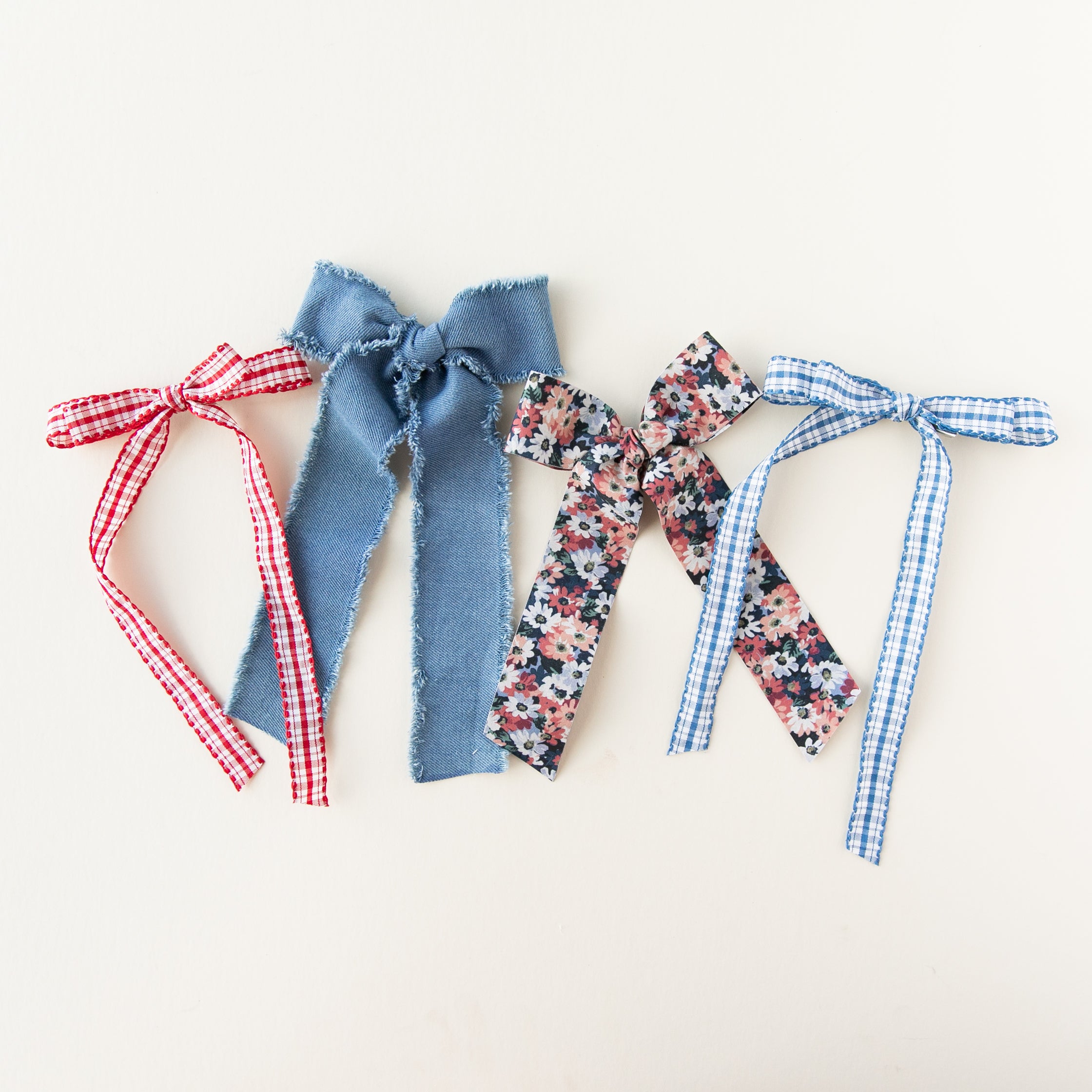 Picnic - Red | Statement Ribbon Bow