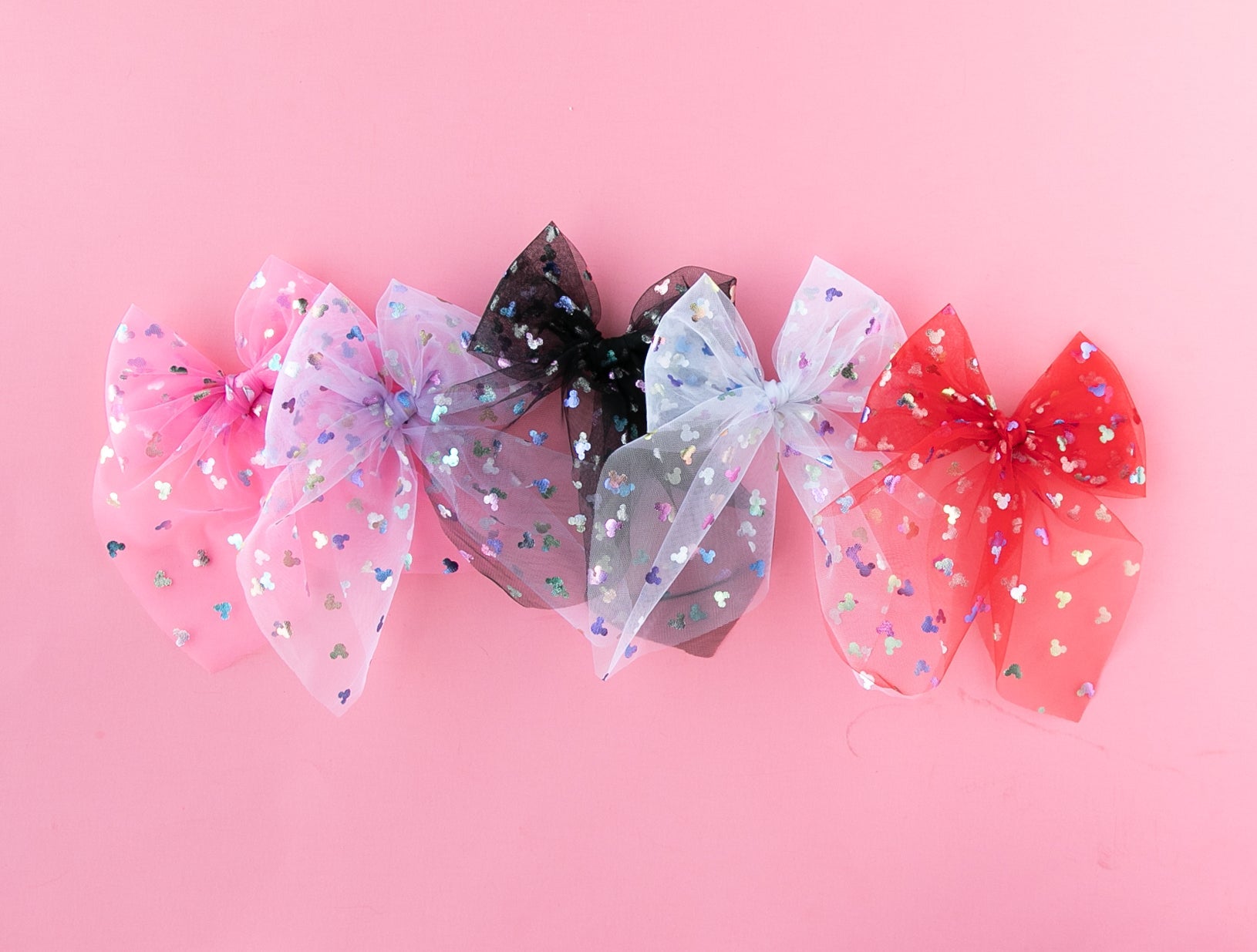 Bibbidi Bobbidi - Pink | Tulle Statement Bow