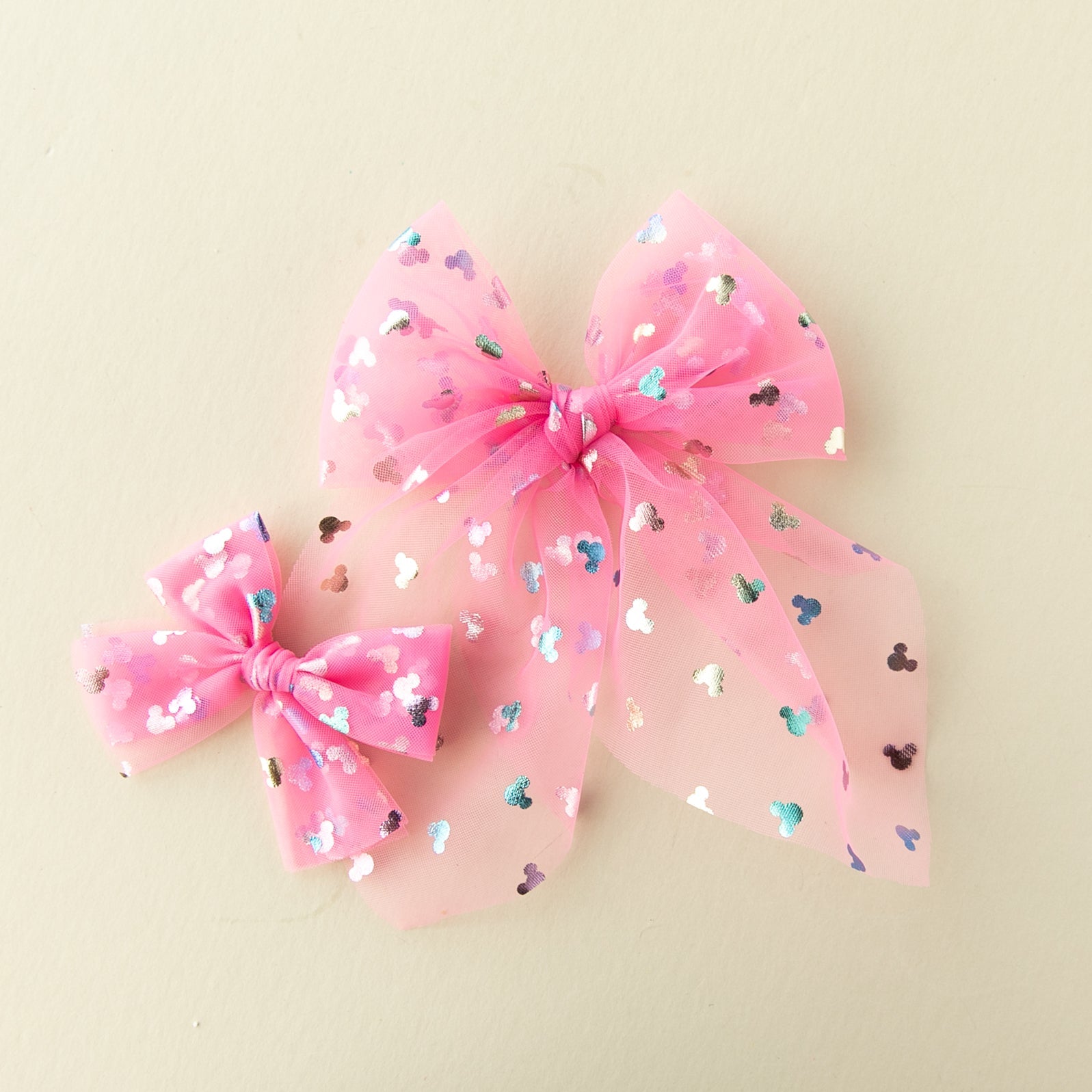 Bibbidi Bobbidi - Pink | Tulle Statement Bow