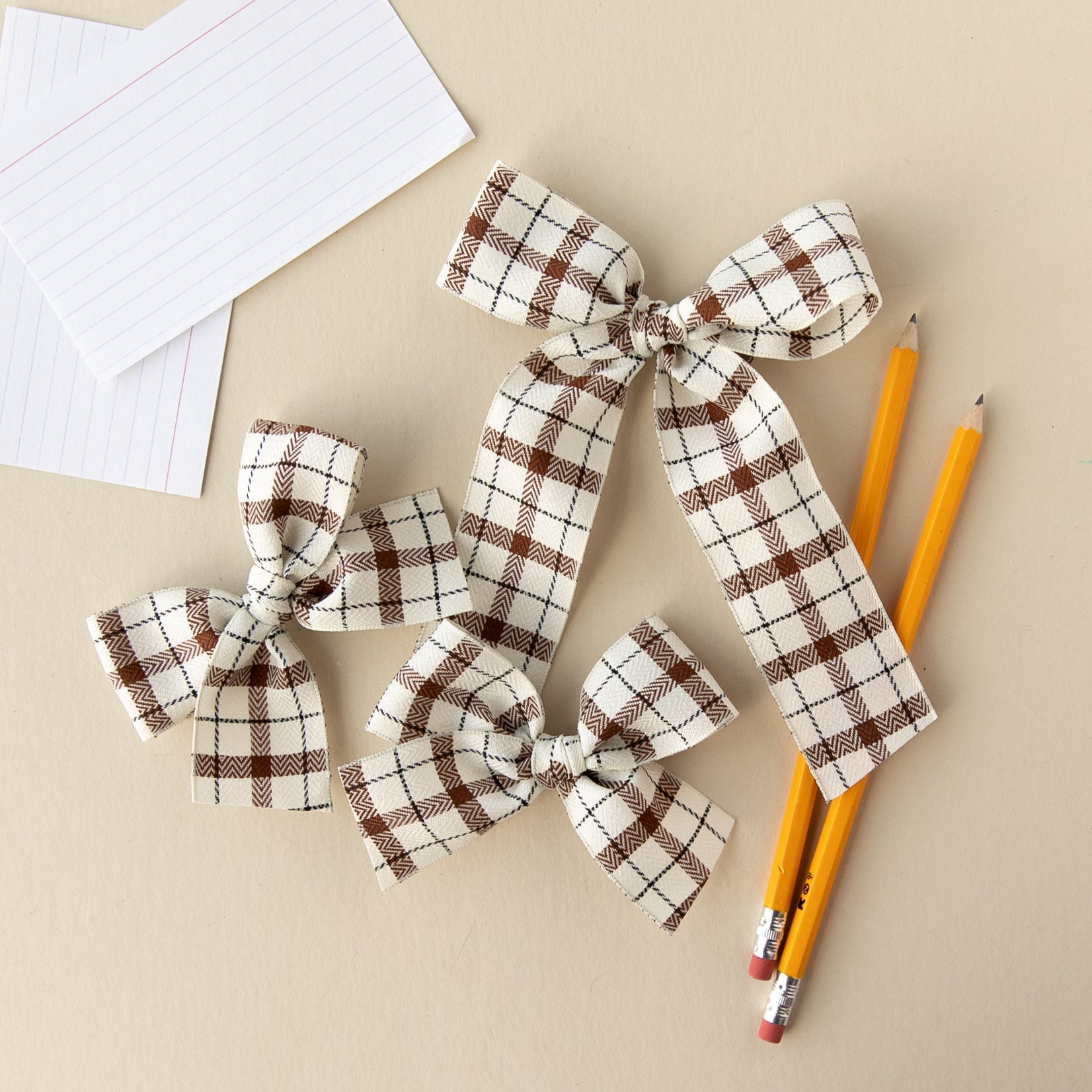 Schoolgirl Plaid | Ribbon Bow