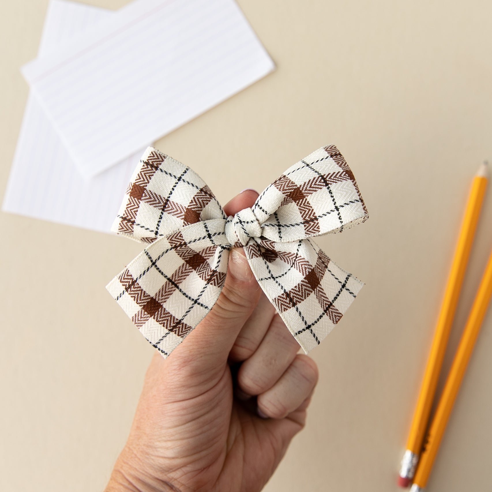 Schoolgirl Plaid | Ribbon Bow