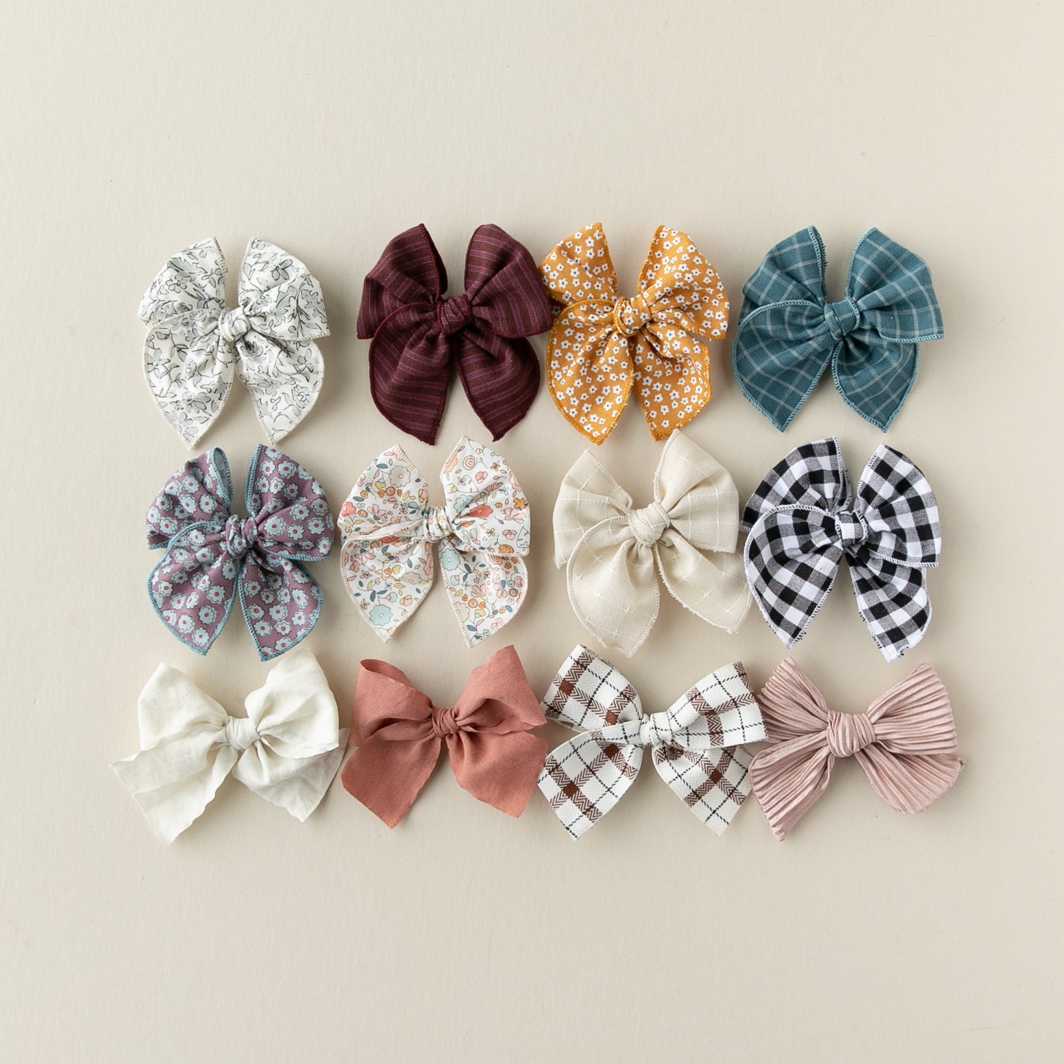 Raisin | Pigtail Set - Petite Party Bow