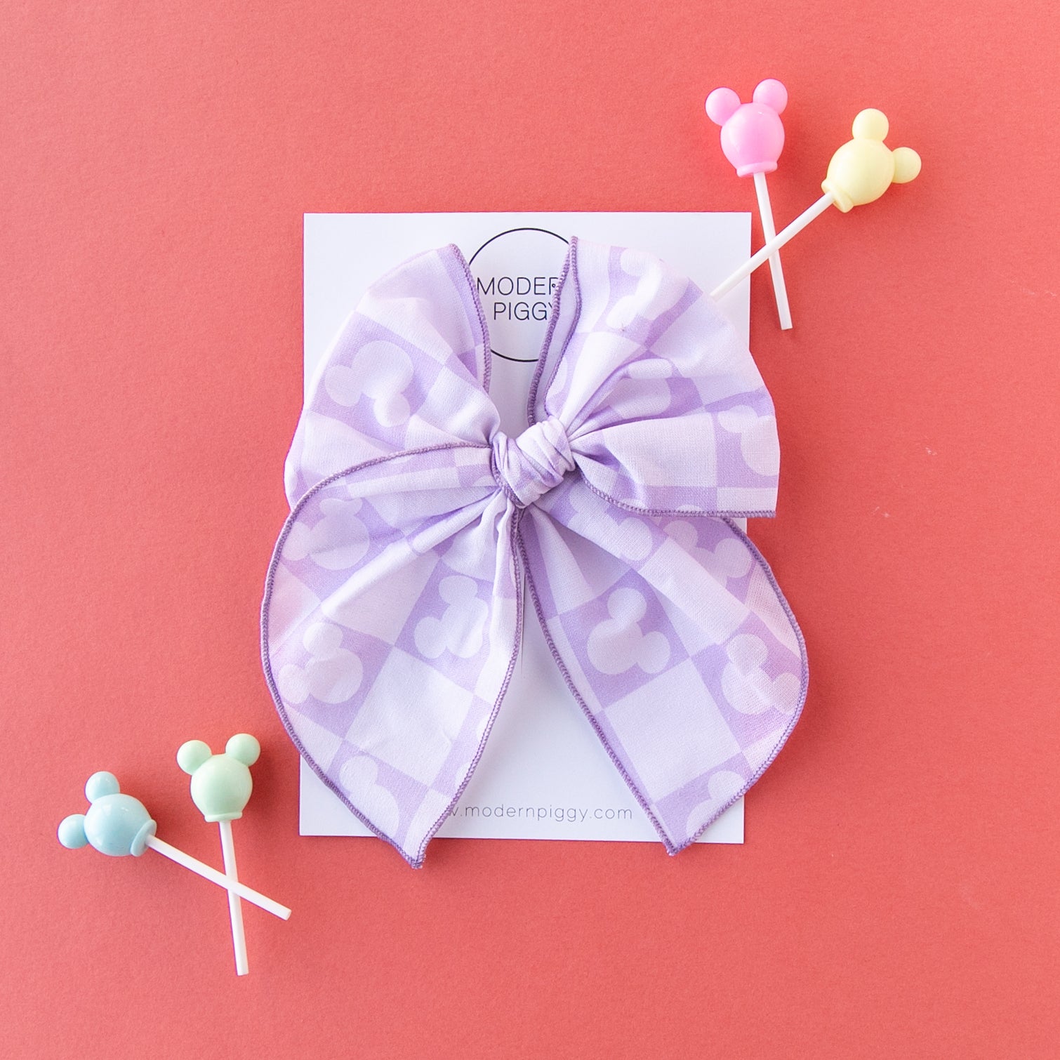 Park Hopper - Purple | Party Bow